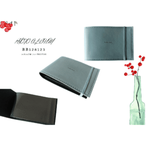 Citi Baby Blue Leather 4x6 Photo Album
