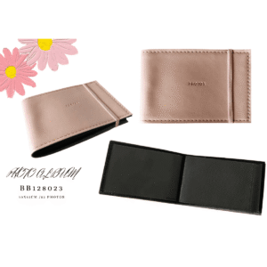 Citi Baby Pink Leather 4x6 Photo Album