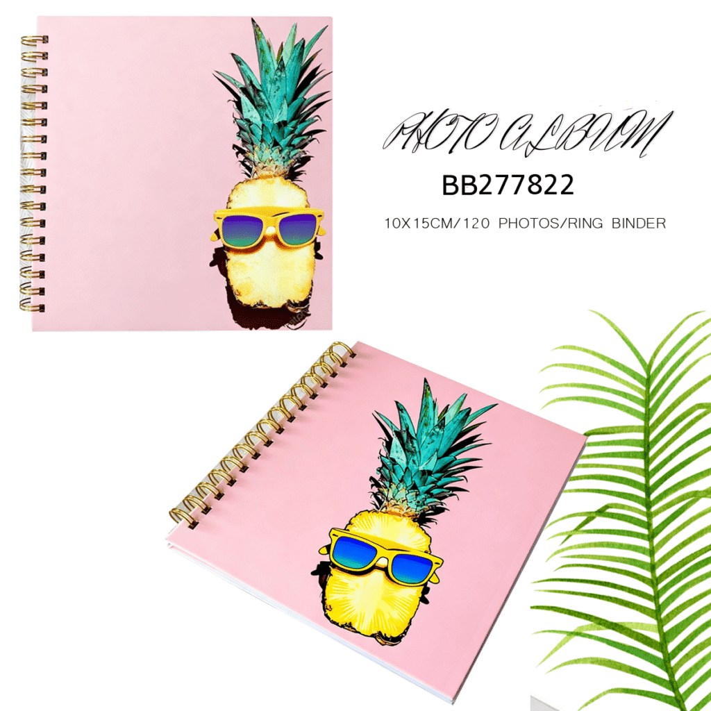 Pineapple Personalized Journal Album 120 Slots 4R