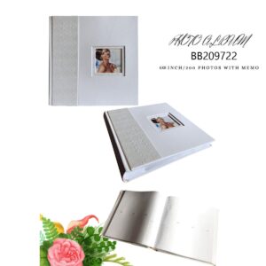 Album Photo Pattern Beige 200 Pochettes 15X20cm