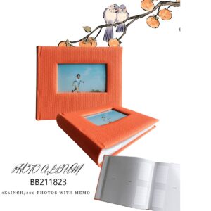 Home Decor's Photo Album 200 Memo Pockets 4"x6"