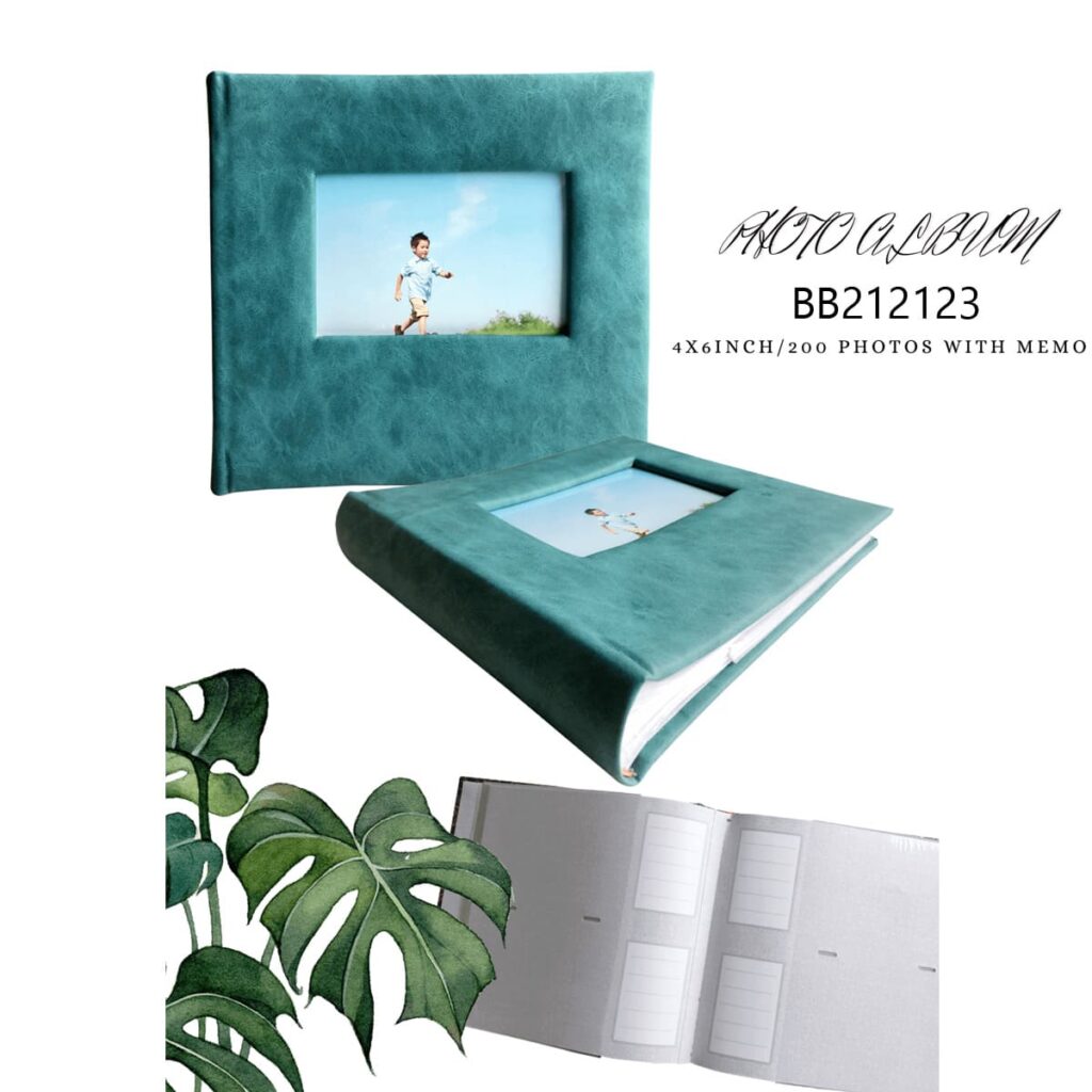 Photo Album holds 200 4"x6" Horizontal Pictures