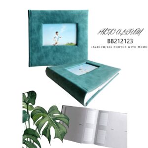 Photo Album holds 200 4"x6" Horizontal Pictures