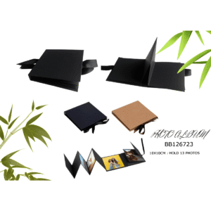 Accordion Kraft Paper Album 13 Foto 10×10 cm