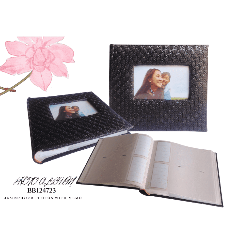 Pu Leather Album Book For 4“x6" 200 Photos
