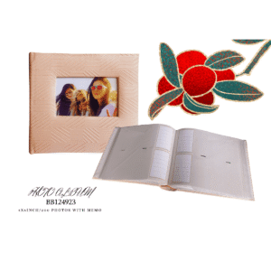 Travel Pink Photo Book 200 Slip in Pockets 4R