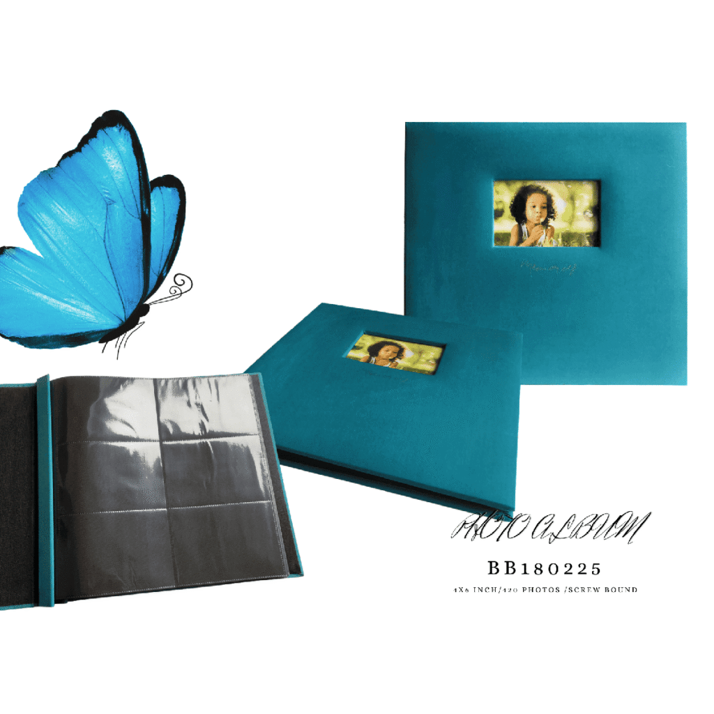 Green Recollection Photo Album 4“X6" 420 Photos