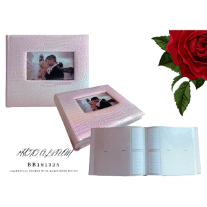 Holo Pearl Purple Album 200 Memo Pages 10x15cm