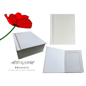 Linen Creamy Matted Albums 5"x7" 25 Pages