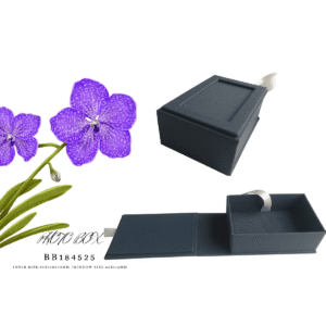 Photo Box in Black Fabric for Photographer 7X12X4.5