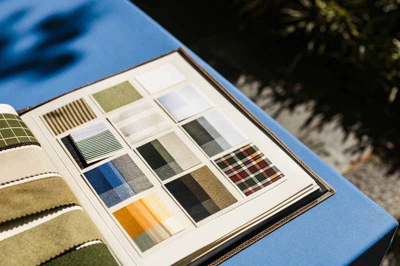 A close-up of a slip-in pocket photo album page showing its ease of use