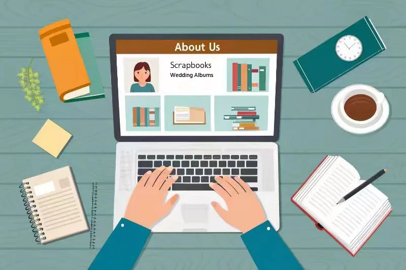 A person inspecting a factory's online product catalog for specialization