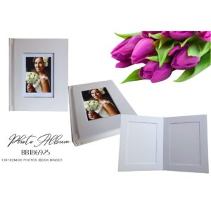 Fabric Mounting Album Slip in 20 Photos 13x18cm