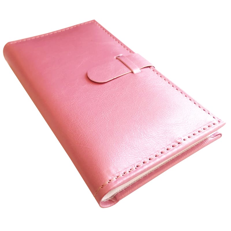 Pink Leather Pocket Album