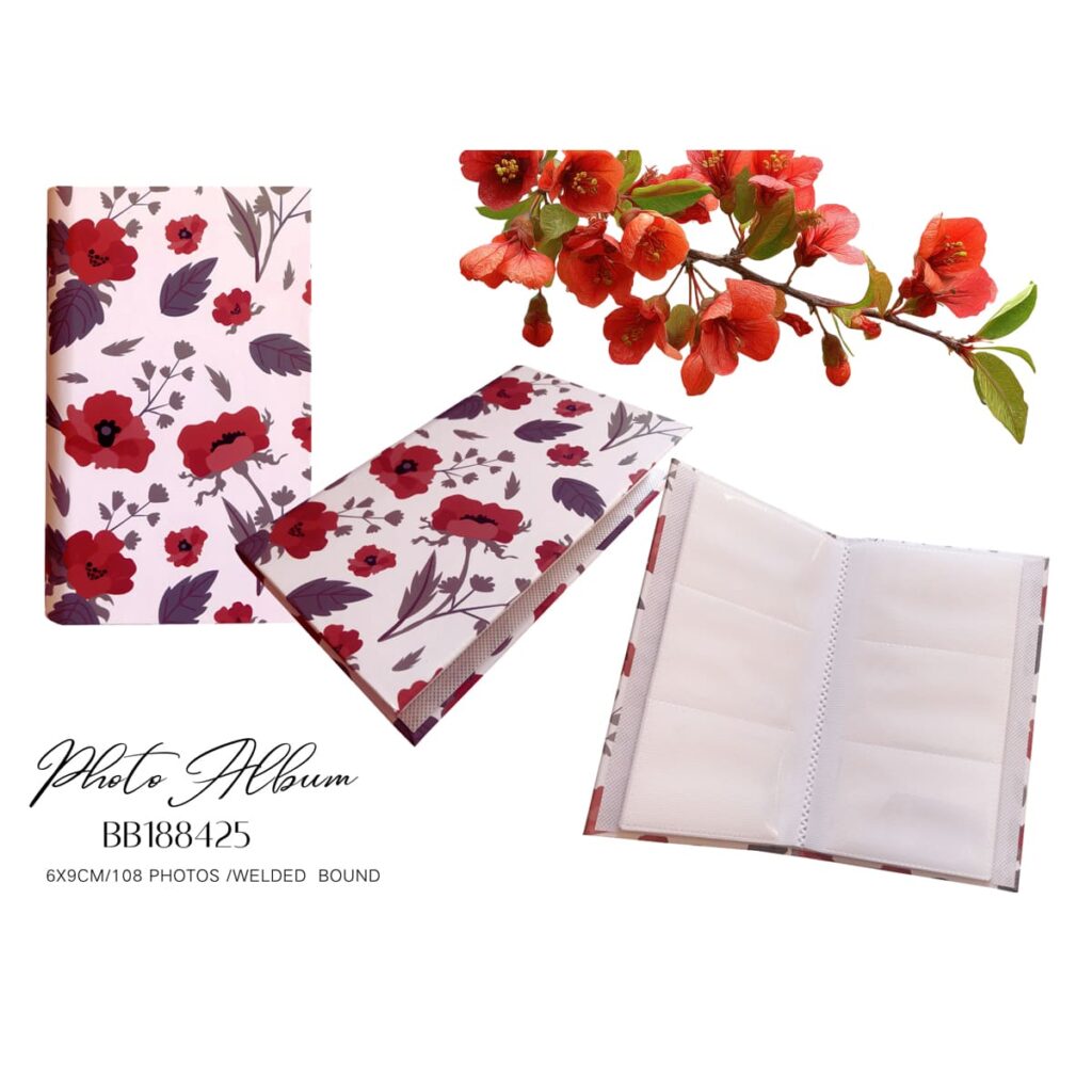 Floral Instax Mini Album 108 Photos 6x9cm