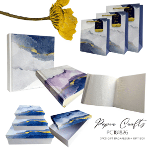 Mountain Scenery Gift Box&Bag with Album set