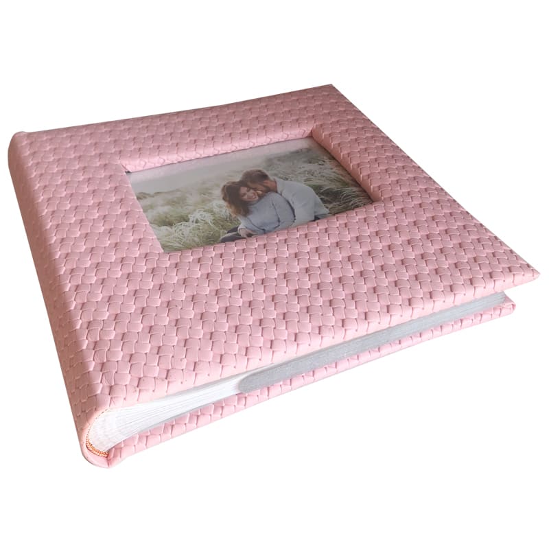 leather family photo album