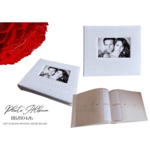 Window Leather Wedding Album