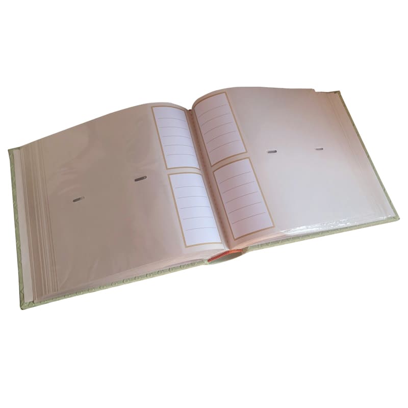 Acid-free paper pockets memo pages