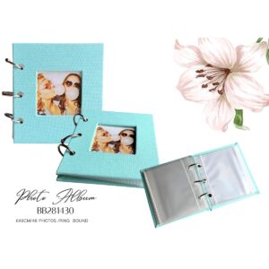 Polaroid Linen Album 3 Ring 48 Photos 6X9CM