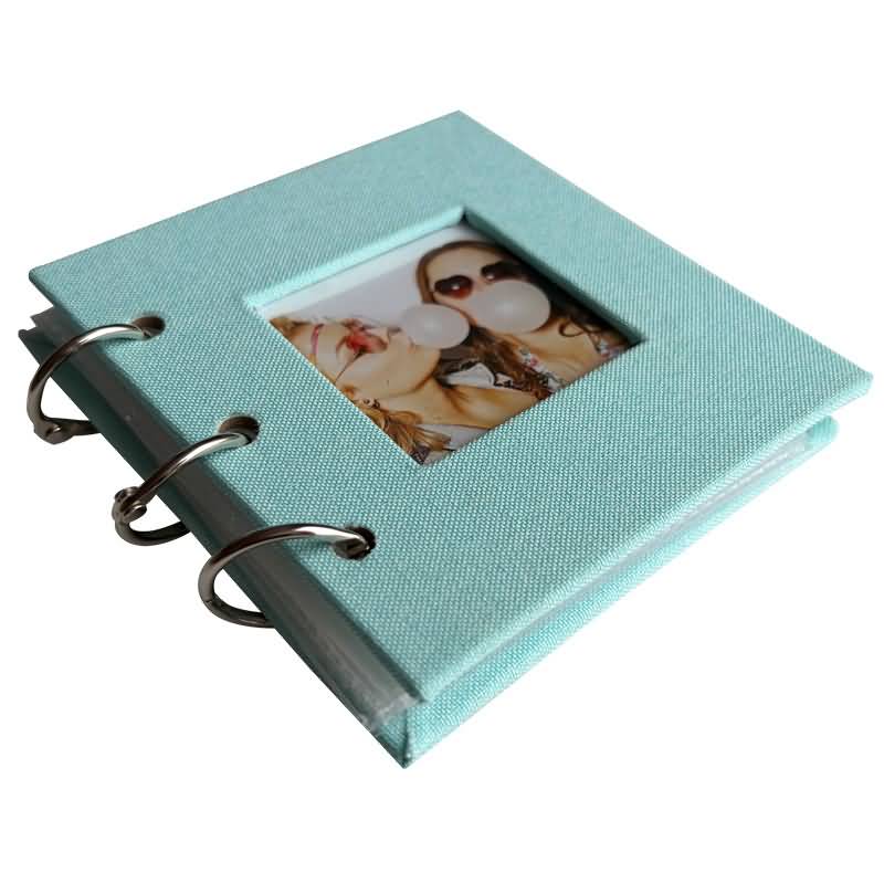 Fabric ring album