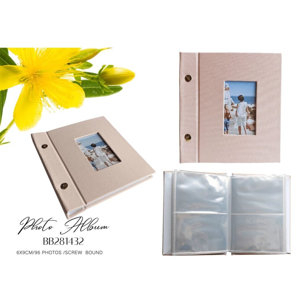 Creamy Fabric Polaroid Album 96 Photos 3R
